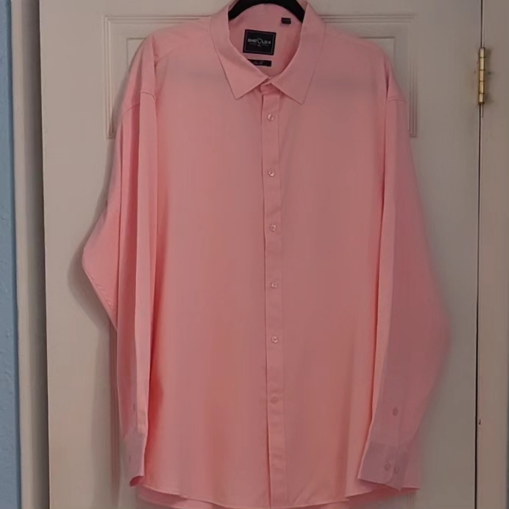 2 MEN'S DRESS SHIRTS 4X